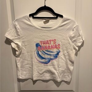 ARULA White Tee with Graphic Print